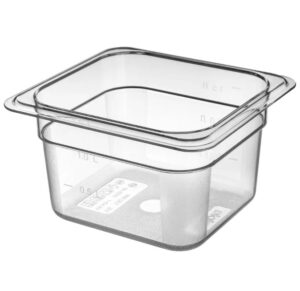 Гастроемкость RESTOLA 1/6 H 100 мм артикул 422113501