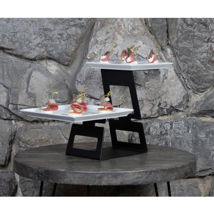 Подставка фуршетная Luxstahl Фламинго 340х150х240 мм бронза артикул мки328/3