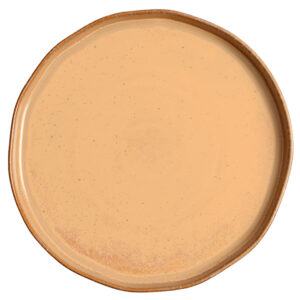 Тарелка KunstWerk Eggshell Nature D 270 мм, H 23 мм, коричневый артикул A24453W1449