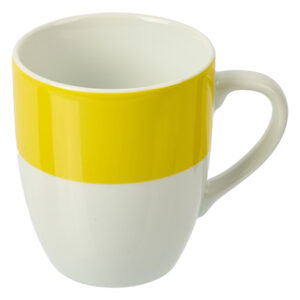 Кружка Добрушский фарфоровый завод Челси 300 мл, желтый артикул 8С0712
