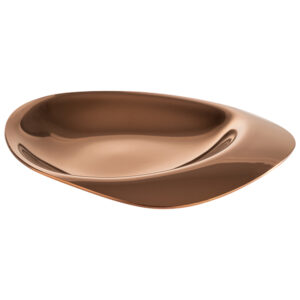 Тарелка для закусок APS Pebbles L 85 мм, B 80 мм, H 10 мм, медный, набор 4 шт артикул 40792