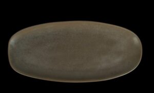 Блюдо Corone Luminare L 268 мм, B 123 мм серое артикул фк1926