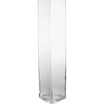 Ваза для цветов Неман L 100 мм, B 100 мм, H 500 мм артикул 6360/50