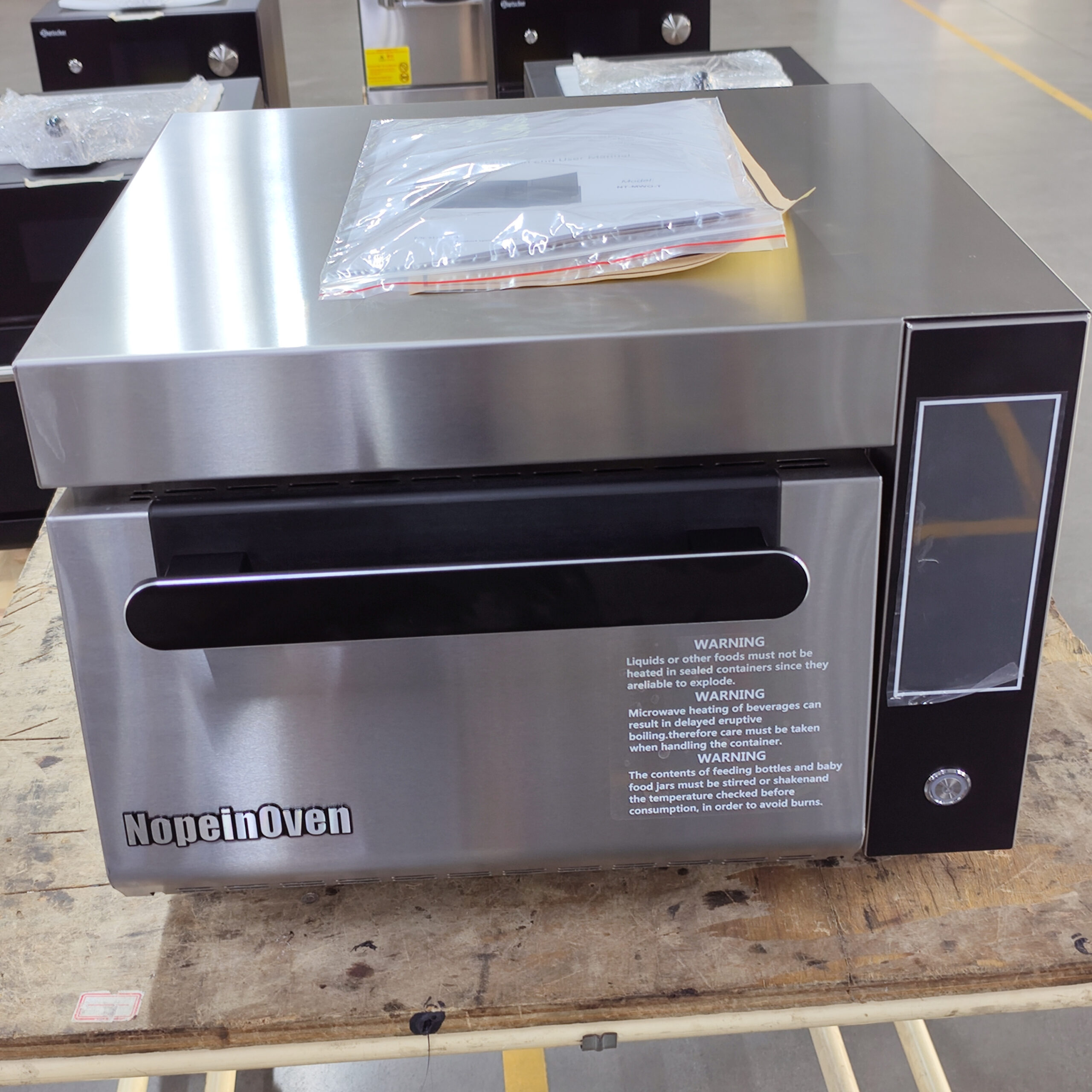 Печь комбинированная высокоскоростная NOPEIN NT-MWO-T (микроволны+тепловое излучение, 1 магнетрон)