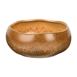 Салатник KunstWerk Eggshell Nature 850 мл, D 170 мм, H 70 мм, коричневый артикул A24455W1449