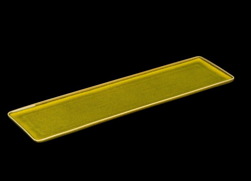 Блюдо Corone Cocorita L 380 мм, B 100 мм, H 16 мм желтое артикул фк8936