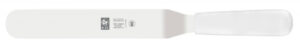 Лопатка кулинарная Icel L 285 мм, изогнутая, узкая, белая артикул 54200.6006000.150