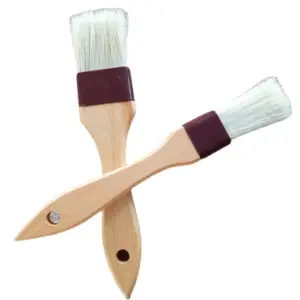 Кисть кондитерская с натуральной щетиной с деревянной ручкой, ширина 3.75 см, P.L. Proff Cuisine