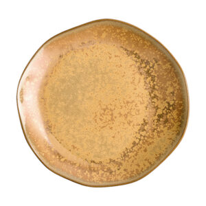 Тарелка KunstWerk Eggshell Nature D 230 мм, H 38 мм, коричневый артикул A24327W1449