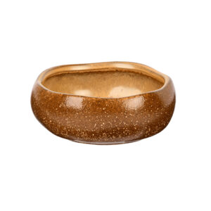 Салатник KunstWerk Eggshell Nature 300 мл, D 130 мм, H 50 мм, коричневый артикул A24454W1449