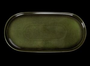 Блюдо Corone Cocorita L 360 мм, B 180 мм зеленое артикул фк8893