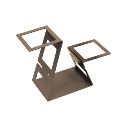 Подставка фуршетная Luxstahl Фламинго 340х150х240 мм бронза артикул мки328/3