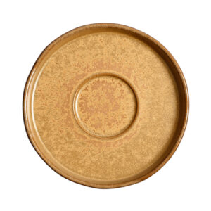 Блюдце KunstWerk Eggshell Nature D 160 мм, H 20 мм, коричневый артикул A26974W1449